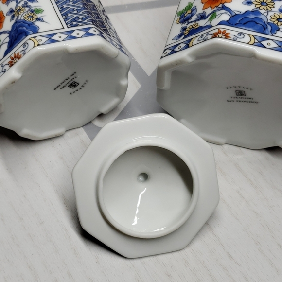 Fantasy Takahashi Creamer Sugar Dishes - Picture 4 of 8